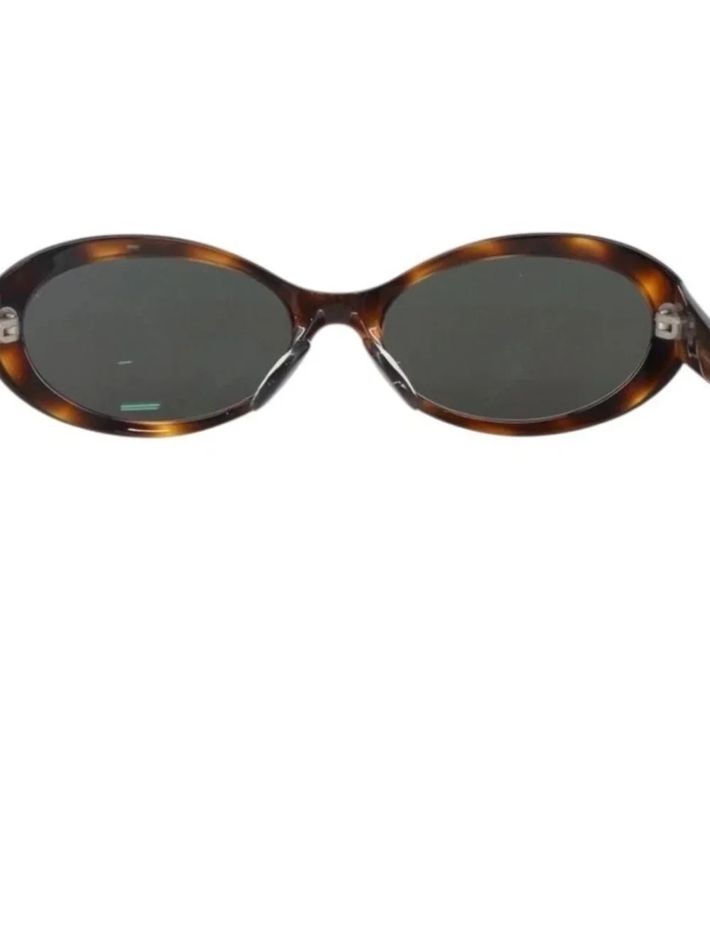 Salvatore Ferragamo Gancini Sunglasses Plastic Brown Auth SW1683